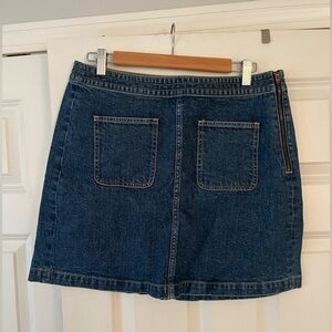 Denim Mini Skirt